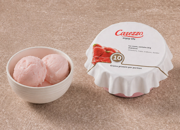 Aardbeien ijs | 90 gram