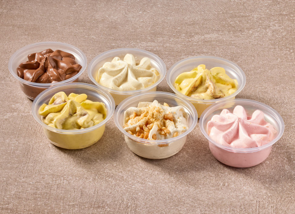 Dessertbox Mousse (6 stuks)