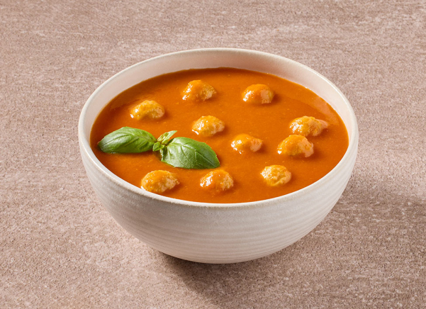 Tomatensoep met balletjes